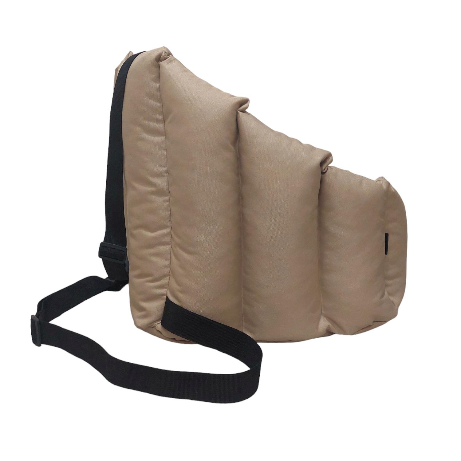 Кресло автомобильное для собак Huge and Tiny 50x45 см Бежевый - фото 3 Кресло автомобильное для собак Huge and Tiny 50x45 см Бежевый - фото 3