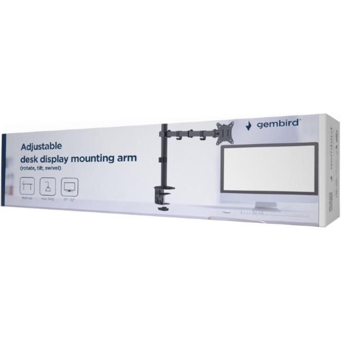 Кронштейн для ТВ/монитора Gembird MA-D1-01 VESA 100х100 17-32" до 9 кг Черный (28783189) - фото 3 Кронштейн для ТВ/монитора Gembird MA-D1-01 VESA 100х100 17-32" до 9 кг Черный (28783189) - фото 3