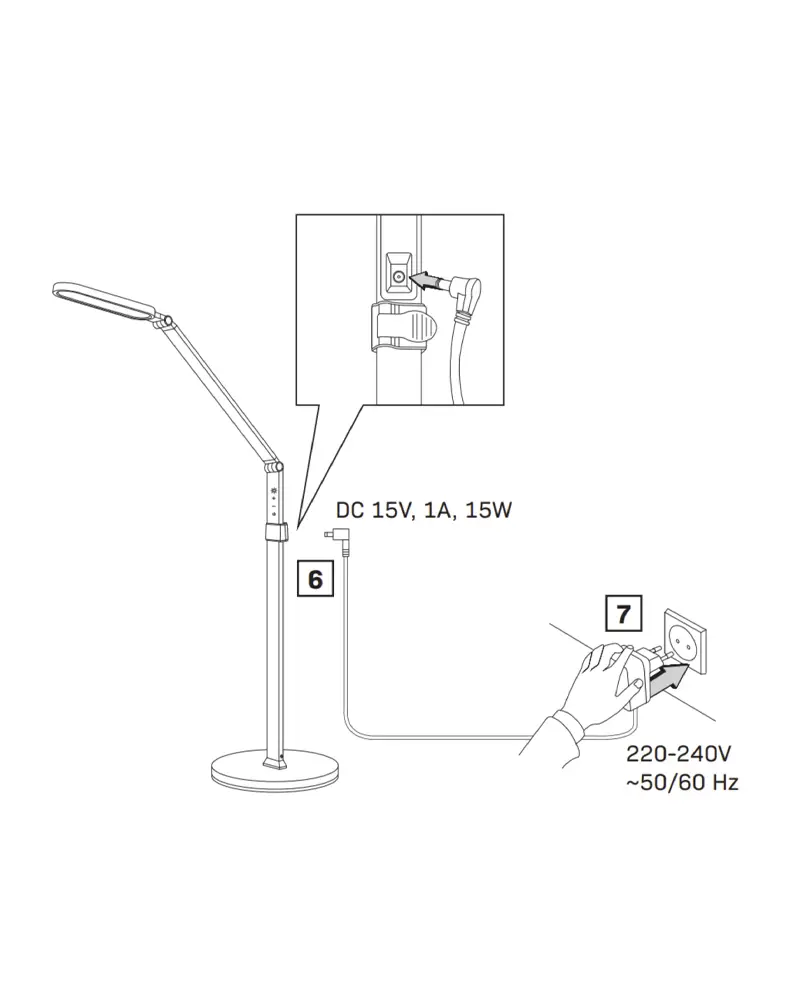 Торшер Polux 325006 Ferrara - фото 6 Торшер Polux 325006 Ferrara - фото 6