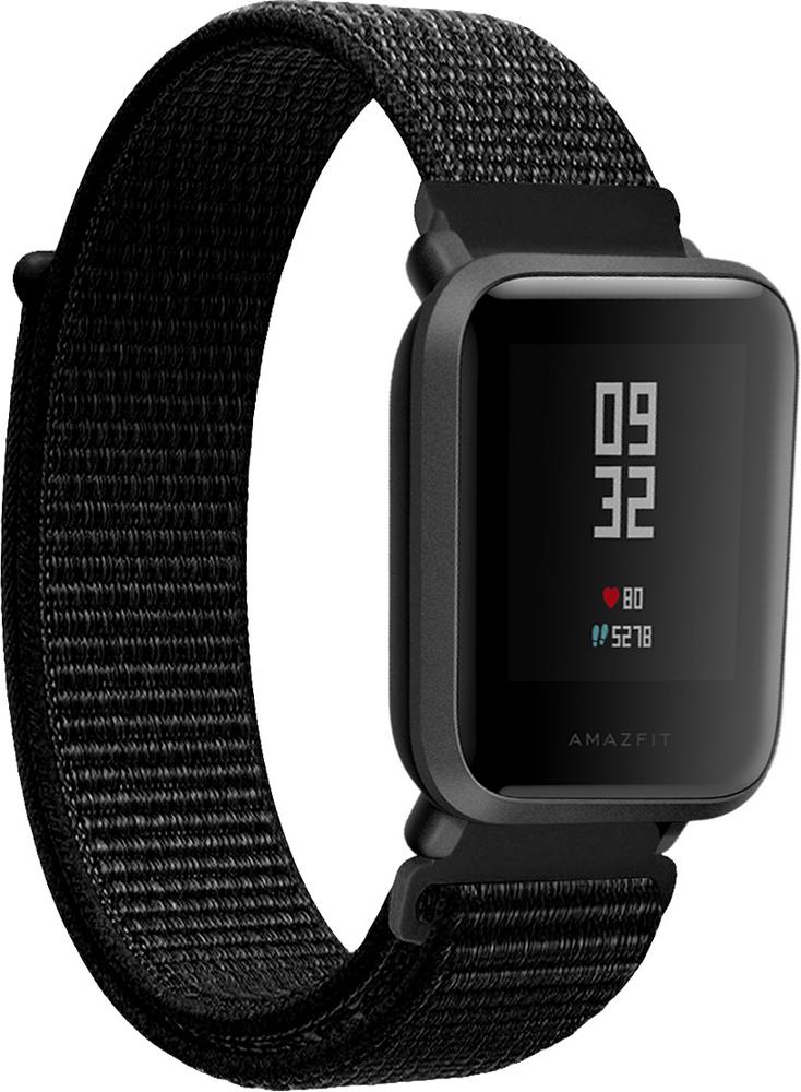 Ремешок нейлоновый Sport Loop для Amazfit Bip Black (21956-2B)