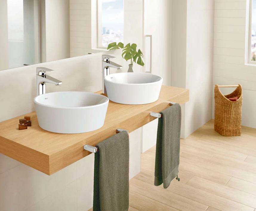 Умывальник накладной ROCA Ohtake A327B15000 350x350x130 мм Белый (224237) - фото 2 Умывальник накладной ROCA Ohtake A327B15000 350x350x130 мм Белый (224237) - фото 2