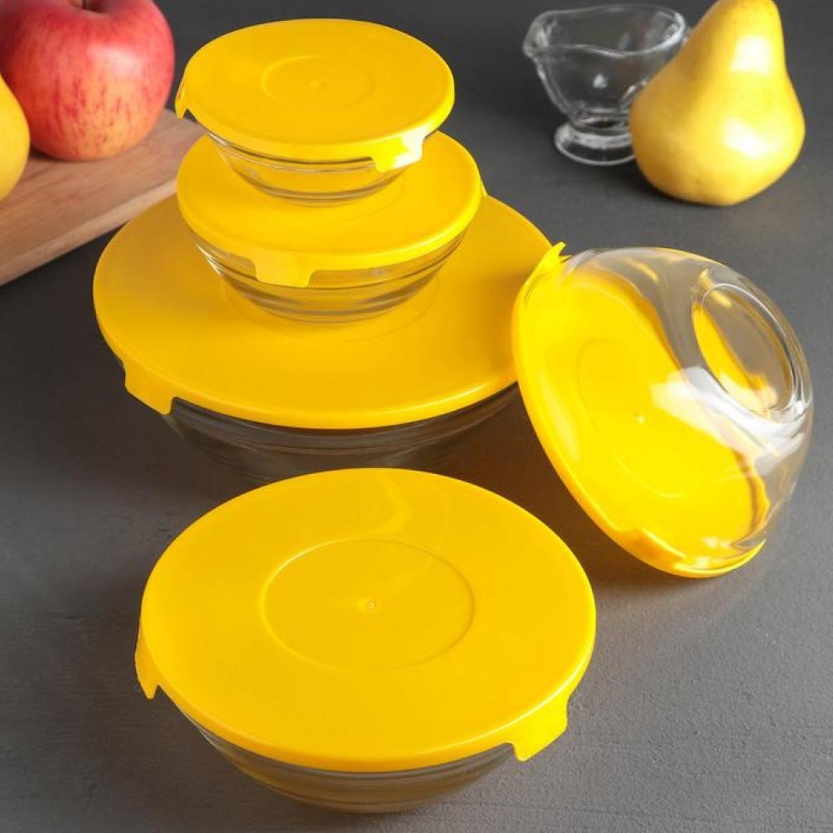 Контейнери харчові A-PLUS 5 шт. (0120) - фото 2 Контейнери харчові A-PLUS 5 шт. (0120) - фото 2