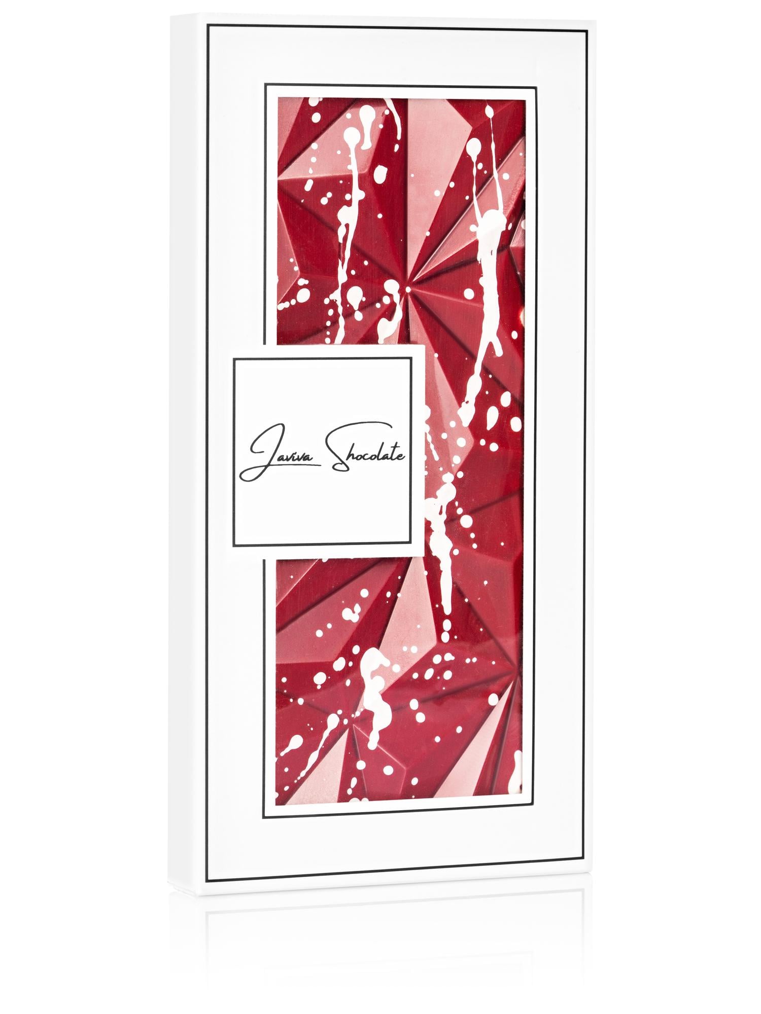 Шоколад LAVIVA CHOCOLATES Rainbow черный 80 г Red (0030)