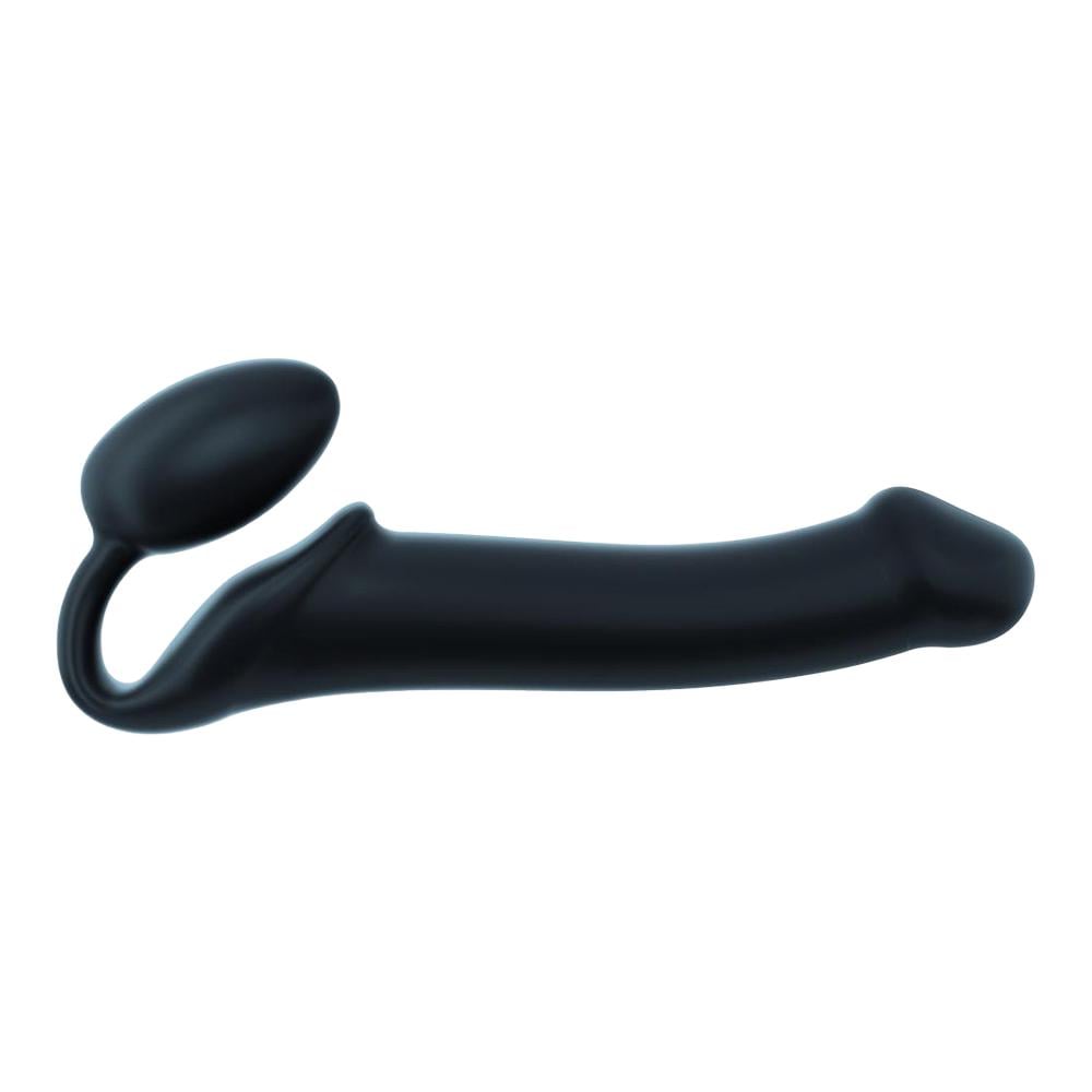 Страпон безремінний Strap-On-Me Black L 15,8 см Чорний (28430)