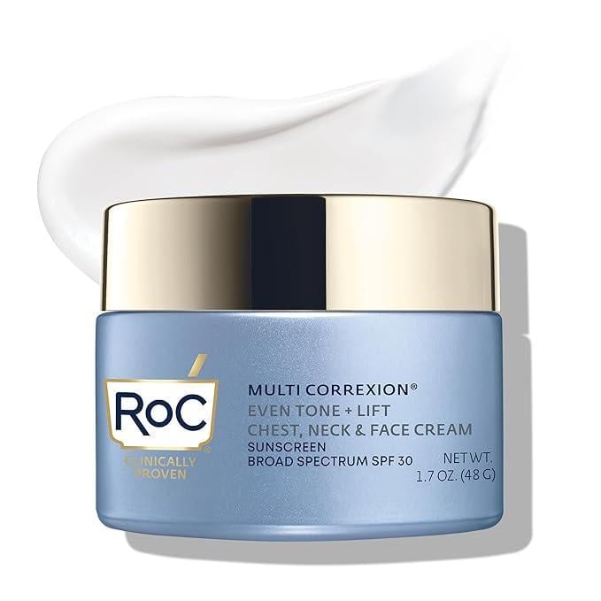 Крем для обличчя та шиї зволожуючий ROC SPF 30 для розгладження зморшок з вітаміном Е Крем для обличчя та шиї зволожуючий ROC SPF 30 для розгладження зморшок з вітаміном Е