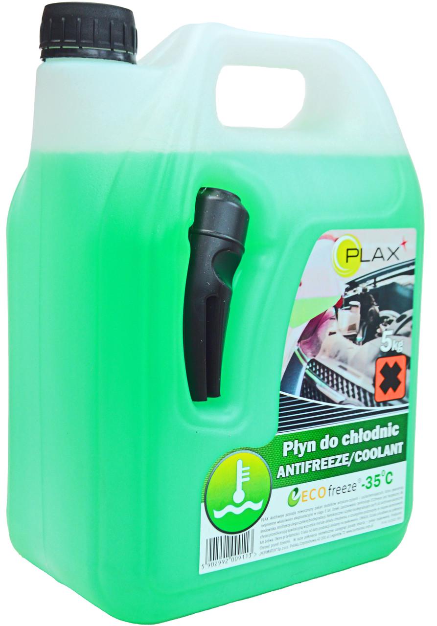 Антифриз Plax -35 °С 5 кг Зеленый (901349)