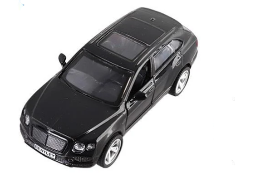 Іграшковий автомобіль модельний Bentley bentayga Чорний (MTT-170446)
