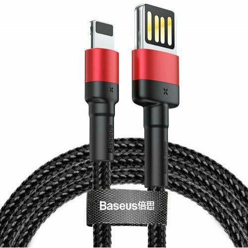 Кабель Baseus Cafule Cable special edition USB For iP 2,4A 1 м Red/Black
