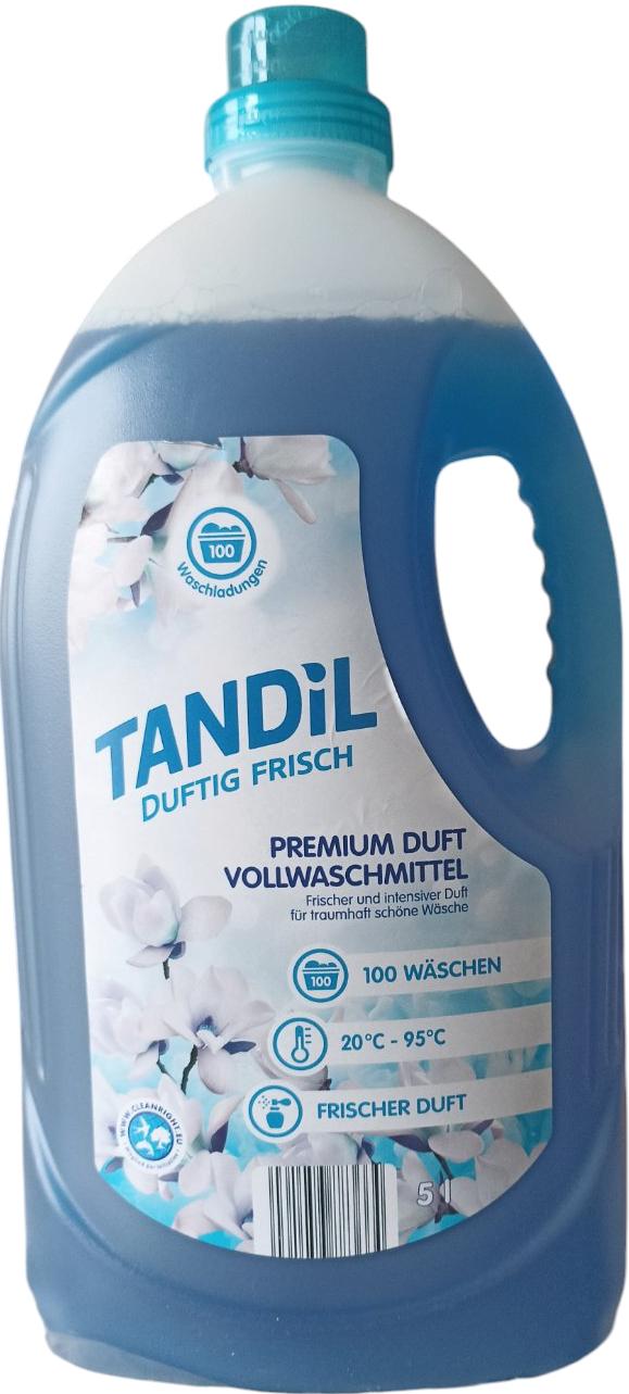 Гель для прання Tandil Premium Vollwaschmittel Duftig Frisch 100 циклів прання 5 л (21484) Гель для прання Tandil Premium Vollwaschmittel Duftig Frisch 100 циклів прання 5 л (21484)