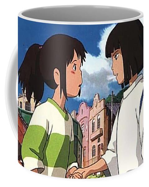 Чашка Унесенные Призраками Хаку и Тихиро (CP 03.09)
