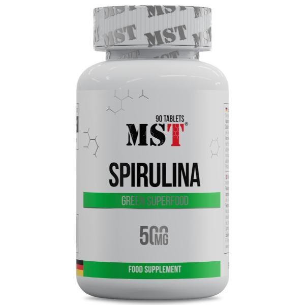 Спирулина для спорта MST Nutrition Spirulina 90 табл. (000023753)