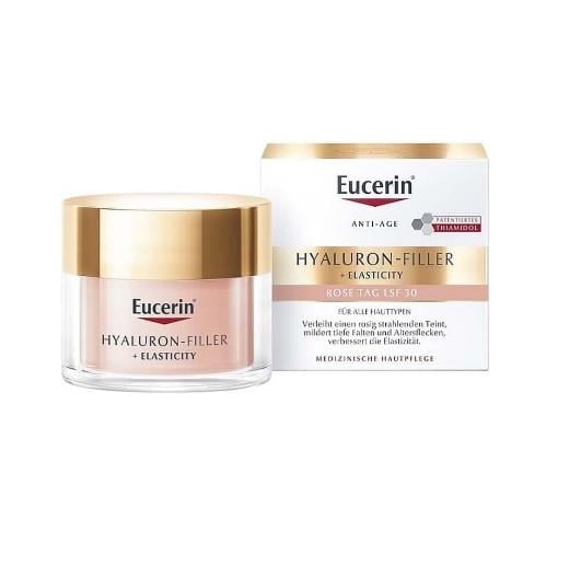 Крем для обличчя антивіковий денний Eucerin Hyaluron Filler + Elasticity Rose Day Cream SPF30 50 мл (2769866834)