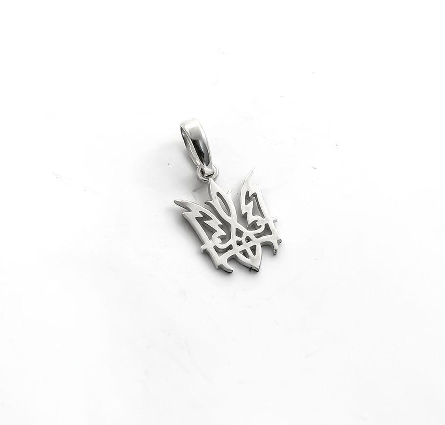Кулон серебряный Maxi Silver 5880 Трезубец Украины (85880)