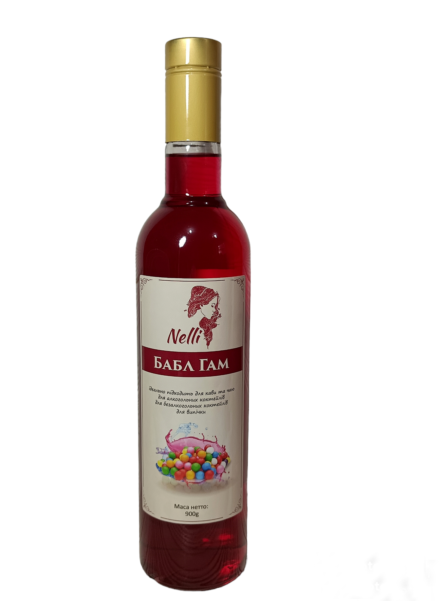 Сироп Nelli Бабл Гам 0,7 л (57439)