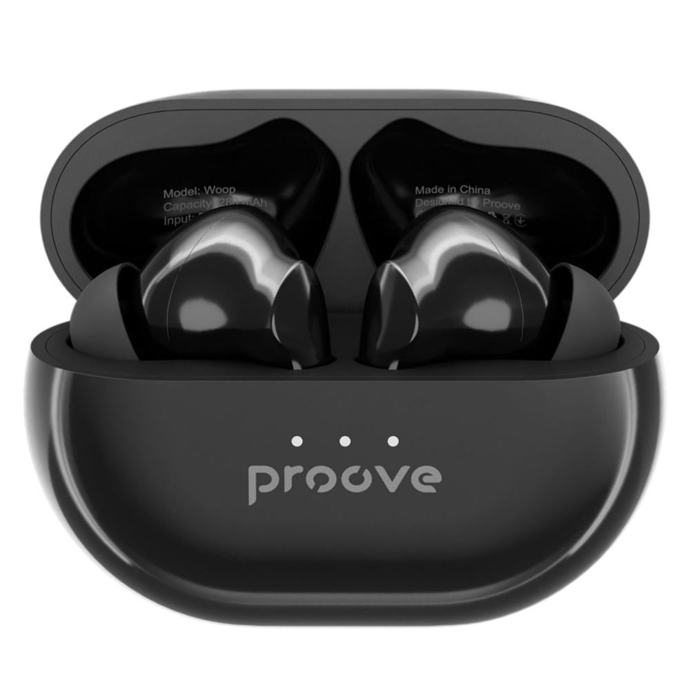 Беспроводные наушники Proove Woop TWS with ANC глянцевый черный Беспроводные наушники Proove Woop TWS with ANC глянцевый черный