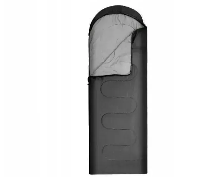 Спальный мешок с капюшоном Bass Polska BH 41999 Черный (BH 41999)