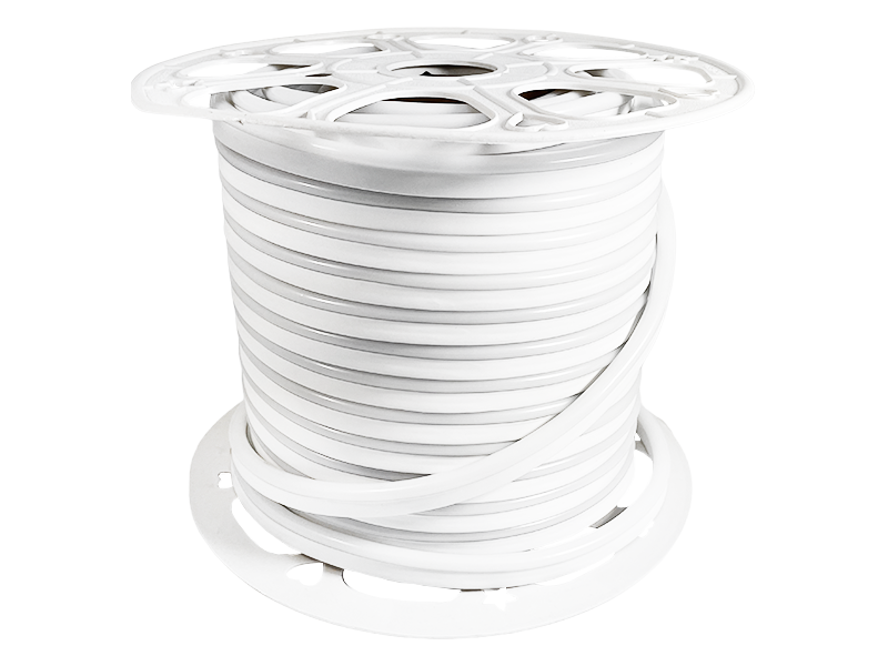 Светодиодная лента-неон AVT SMD2835 120LED 10х17 мм 220В 10 Вт IP65 6000-7000К 1 м Холодный белый (8857)