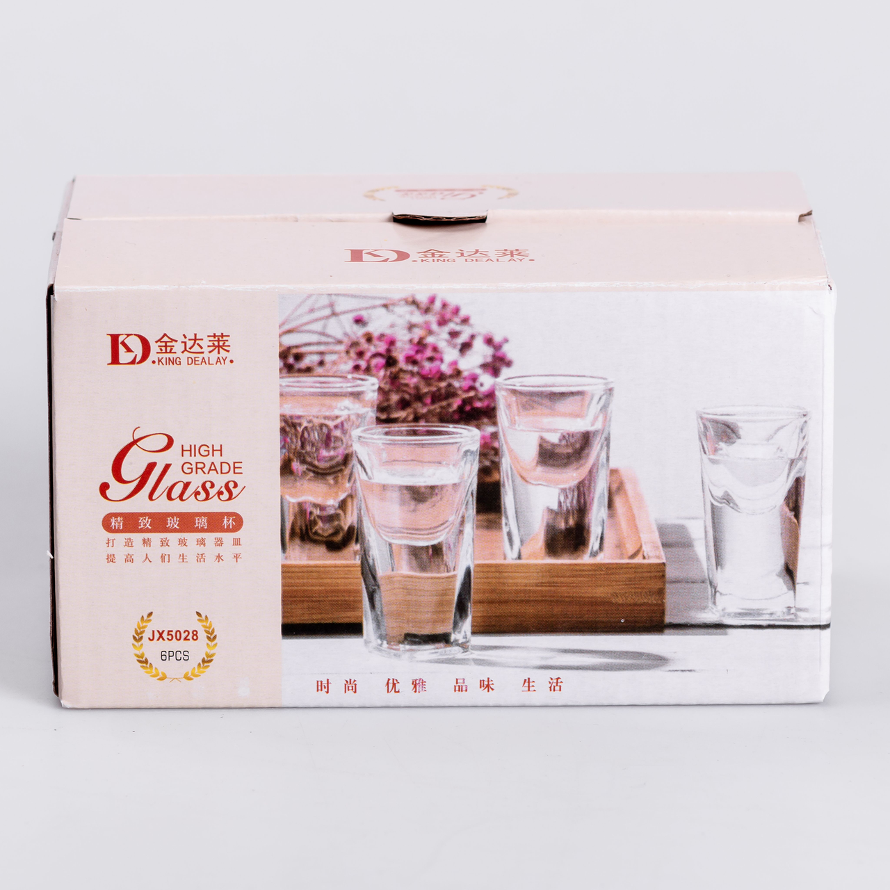 Набір стопок зі скла 6 шт. по 30 мл (HP-19-137) - фото 8 Набір стопок зі скла 6 шт. по 30 мл (HP-19-137) - фото 8