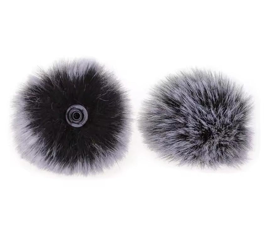 Меховая ветрозащита для петличного микрофона второго поколения DJI