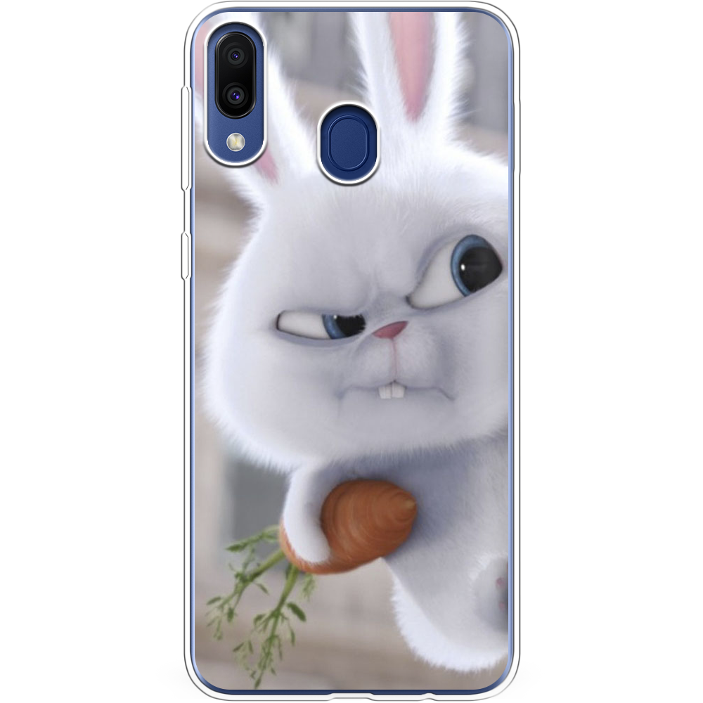 Чехол Boxface Samsung M205 Galaxy M20 Rabbit Snowball Прозрачный силикон (36205-up1116-36205)