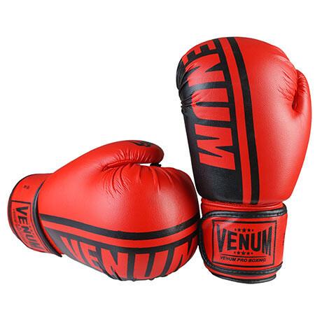 Перчатки боксерские Venum PVC-19 12oz Красный (VM19-12R-4044)