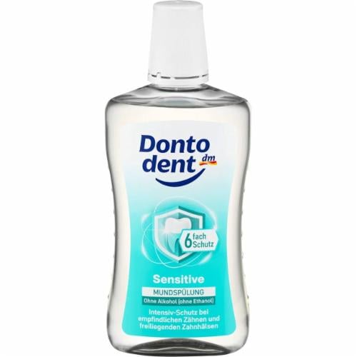 Ополаскиватель для полости рта Dontodent Mundspülung sensitive 500 мл (38027225)
