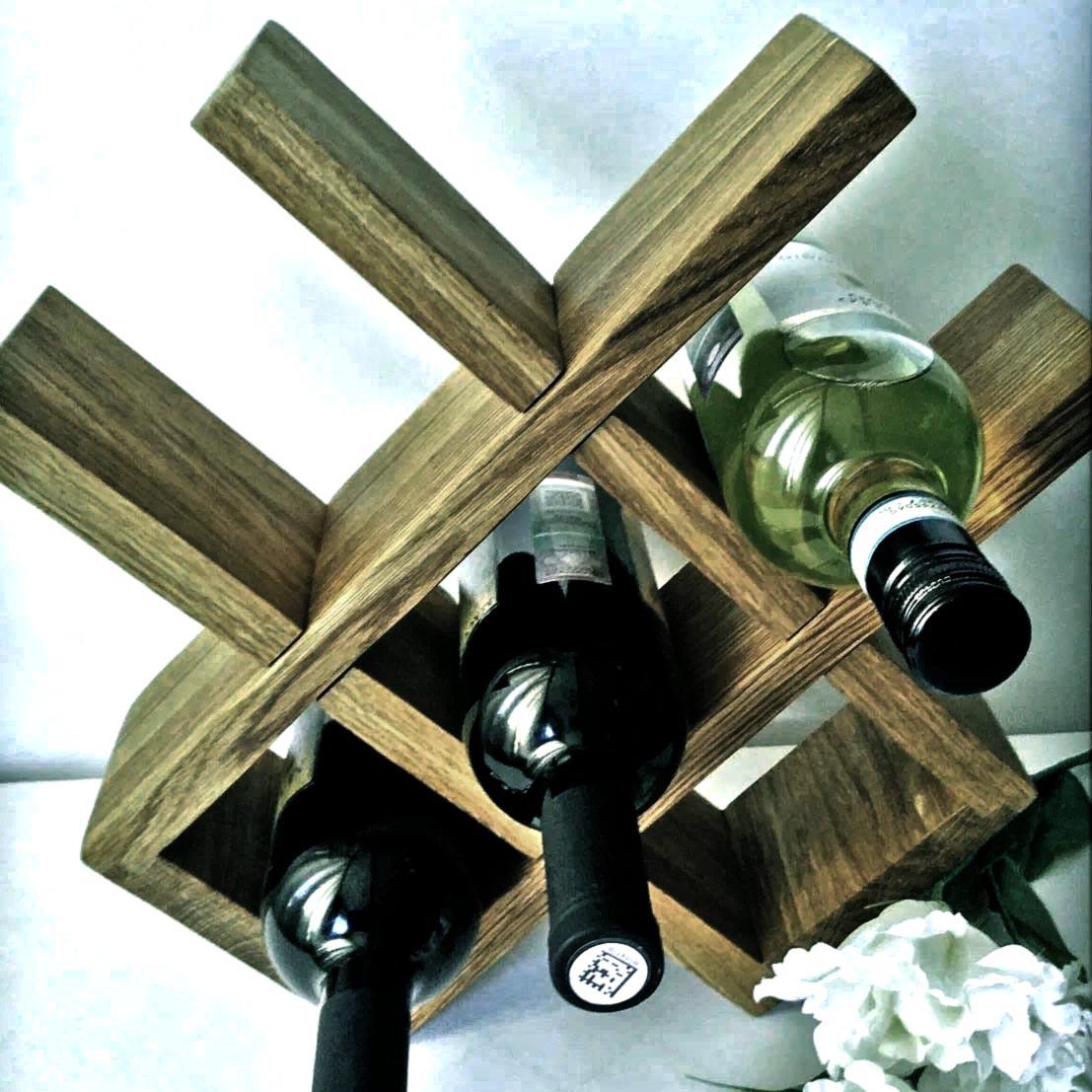 Полка для вина настольная Катлер Сепия (Впс-010908)