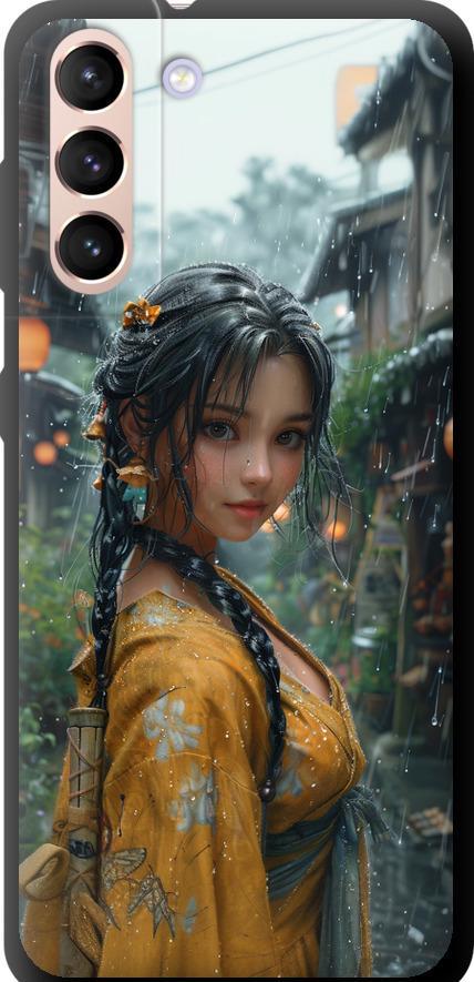 Чехол на Samsung Galaxy S21 Anime-girl (6133b-2114-42517)