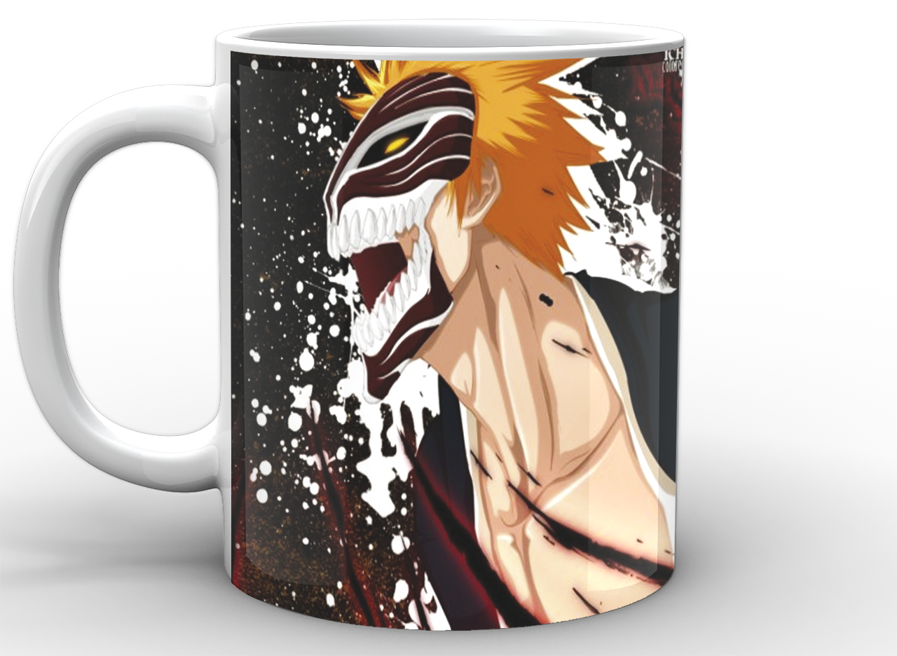 Чашка GeekLand Bleach Ичиго на черном фоне 330 мл (BL.02.004)