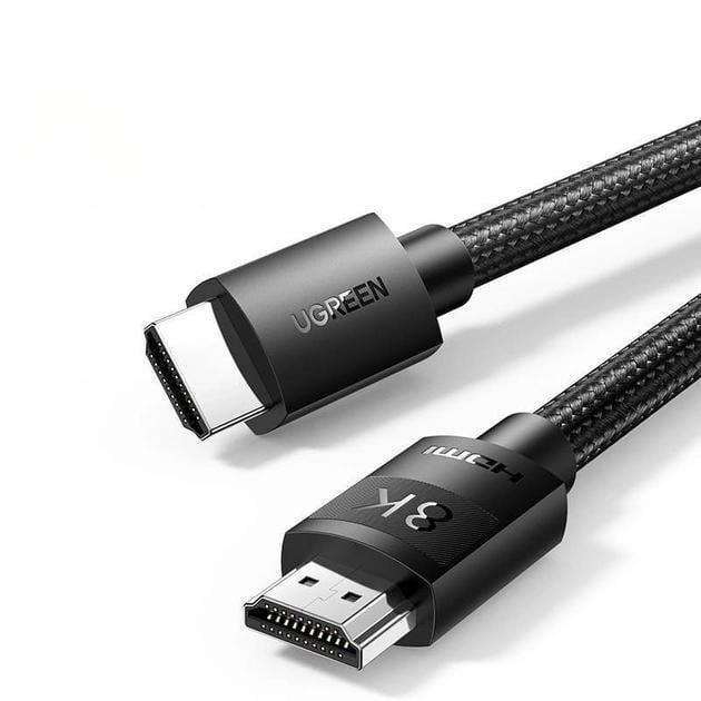 Кабель UGREEN HDMI сверхскоростной 8K/60Гц 48 Гбит/с плетеный HDR Dolby Vision HDR10 2.1 0,5 м (40493)