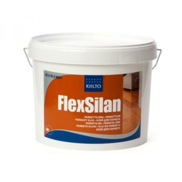 Клей для паркета Kiilto Flex Silan 10 л 16,5 кг Клей для паркета Kiilto Flex Silan 10 л 16,5 кг