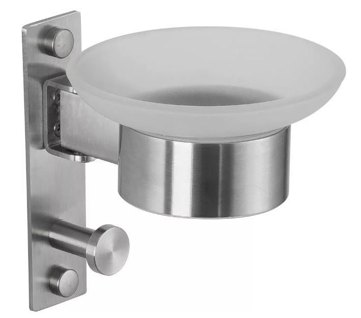 Мильниця Frap F30402 з гачком для рушника (57811)