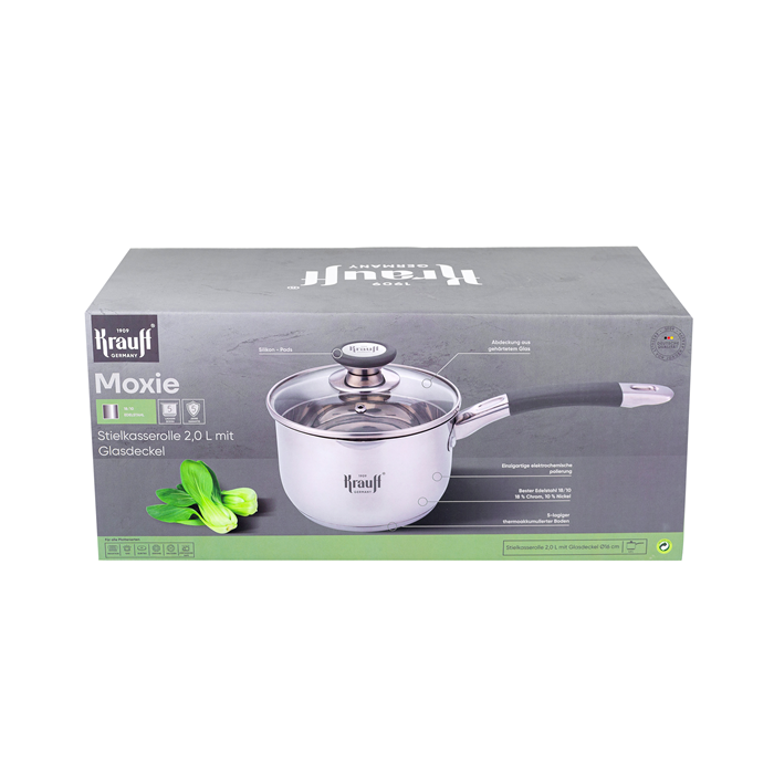 Ковш с крышкой Krauff Moxie с кухонной доской Krauff 16 см 2 л (28826) - фото 10 Ковш с крышкой Krauff Moxie с кухонной доской Krauff 16 см 2 л (28826) - фото 10