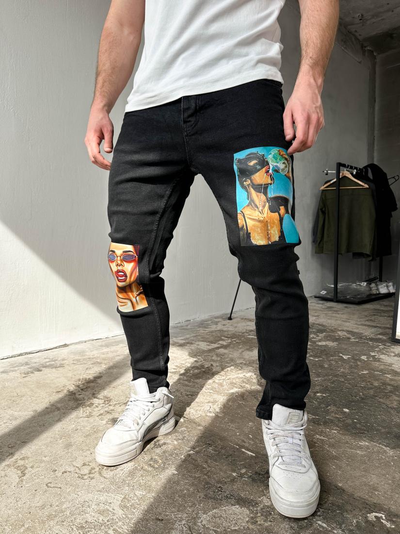 Джинси чоловічі 1-240 дтф р. 38 Чорний (23441) - фото 3 Джинси чоловічі 1-240 дтф р. 38 Чорний (23441) - фото 3