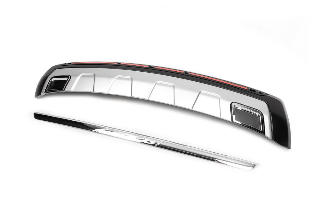 Задняя накладка для Mitsubishi Outlander 2012-2021 года