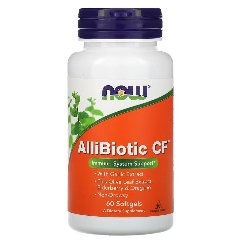 Натуральная добавка Now Foods AlliBiotic CF 60 капсул (NOW-01811) Натуральная добавка Now Foods AlliBiotic CF 60 капсул (NOW-01811)