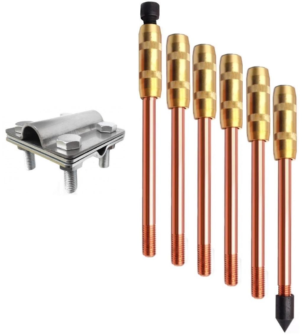 Комплект заземления обеденный Self 9 м (5800) - фото 1 Комплект заземления обеденный Self 9 м (5800) - фото 1