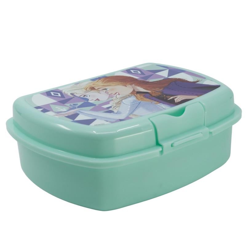 Ланч-бокс детский STOR Frozen прямоугольный пластиковый без BPA с рисунком 18x14x7 см (2528177966)