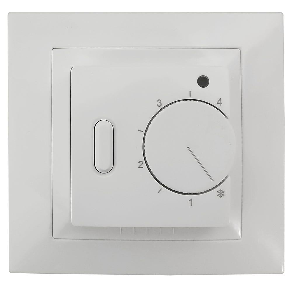 Терморегулятор механічний IN-THERM RTC70 SL під електрофурнітуру UNICA (T5742)