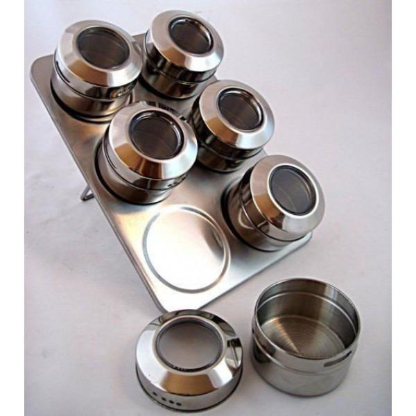 Набір ємностей для спецій Bohmann 7817 6 пр. на підставці (40290445) - фото 2 Набір ємностей для спецій Bohmann 7817 6 пр. на підставці (40290445) - фото 2