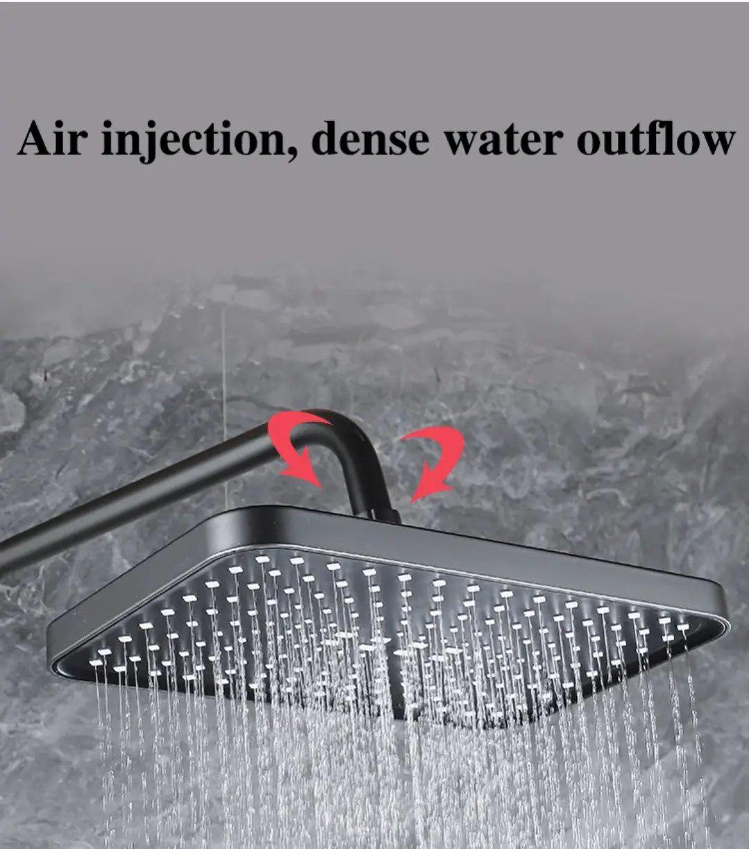 Душова система Epelli Basconi Display Grafito з підсвічуванням/з тропічним душем/лійкою/водоспадом/гігієнічним душем Графіт (29505710) - фото 5 Душова система Epelli Basconi Display Grafito з підсвічуванням/з тропічним душем/лійкою/водоспадом/гігієнічним душем Графіт (29505710) - фото 5