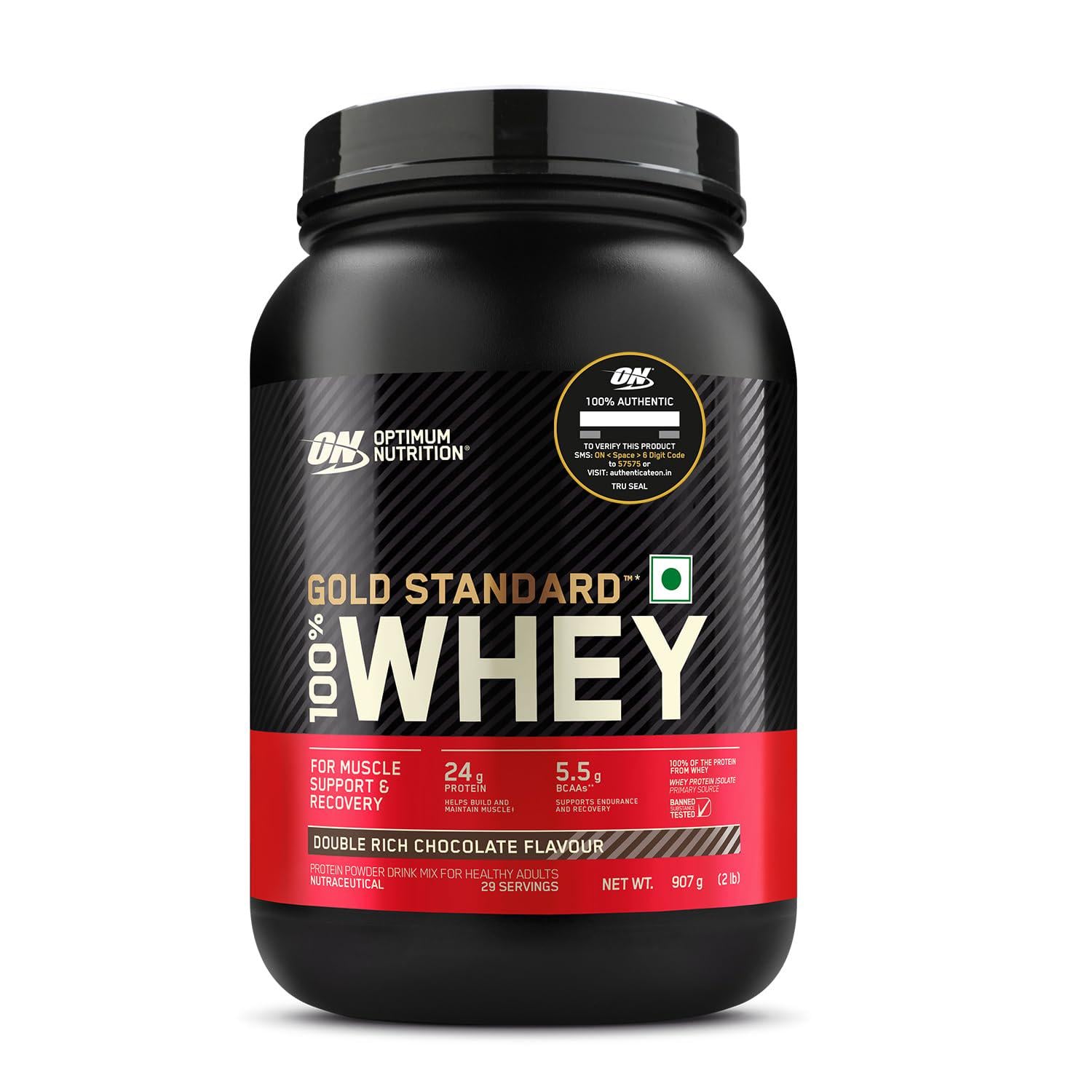 Протеин Optimum Nutrition Whey Gold Standard Double Rich Chocolate 907 г