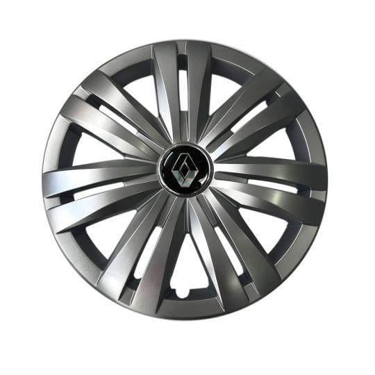 Автомобильные колпаки SKS 501 R17 с логотипом Renault 4 шт. Серебристый