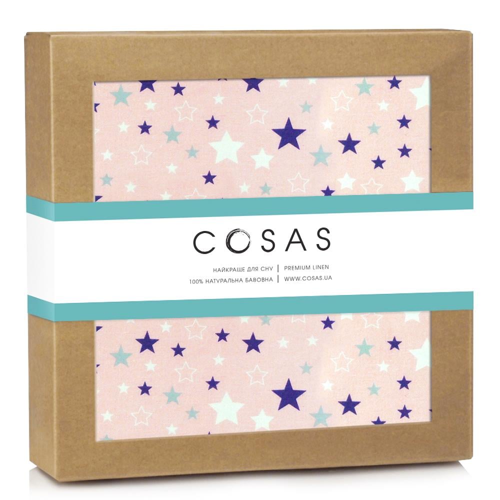 Пелюшка фланелева Cosas Starfall Rose 80х100 см (4822052072202)