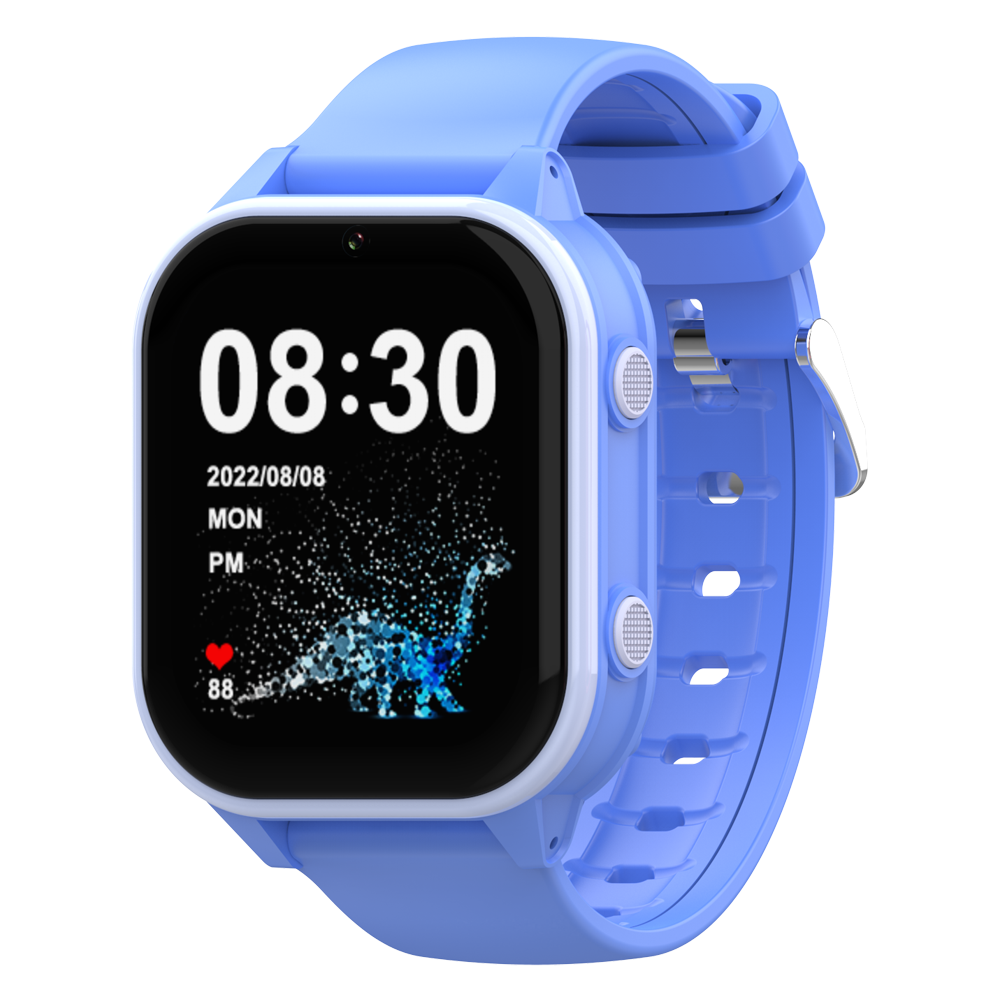Смарт-часы детские Wonlex KT19 PRO Max с видеозвонком GPS WI-FI и SIM-картой Blue (19132)