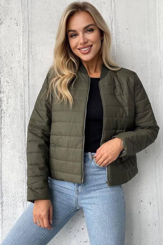 Куртка жіноча M-L Хакі (172473) - фото 2