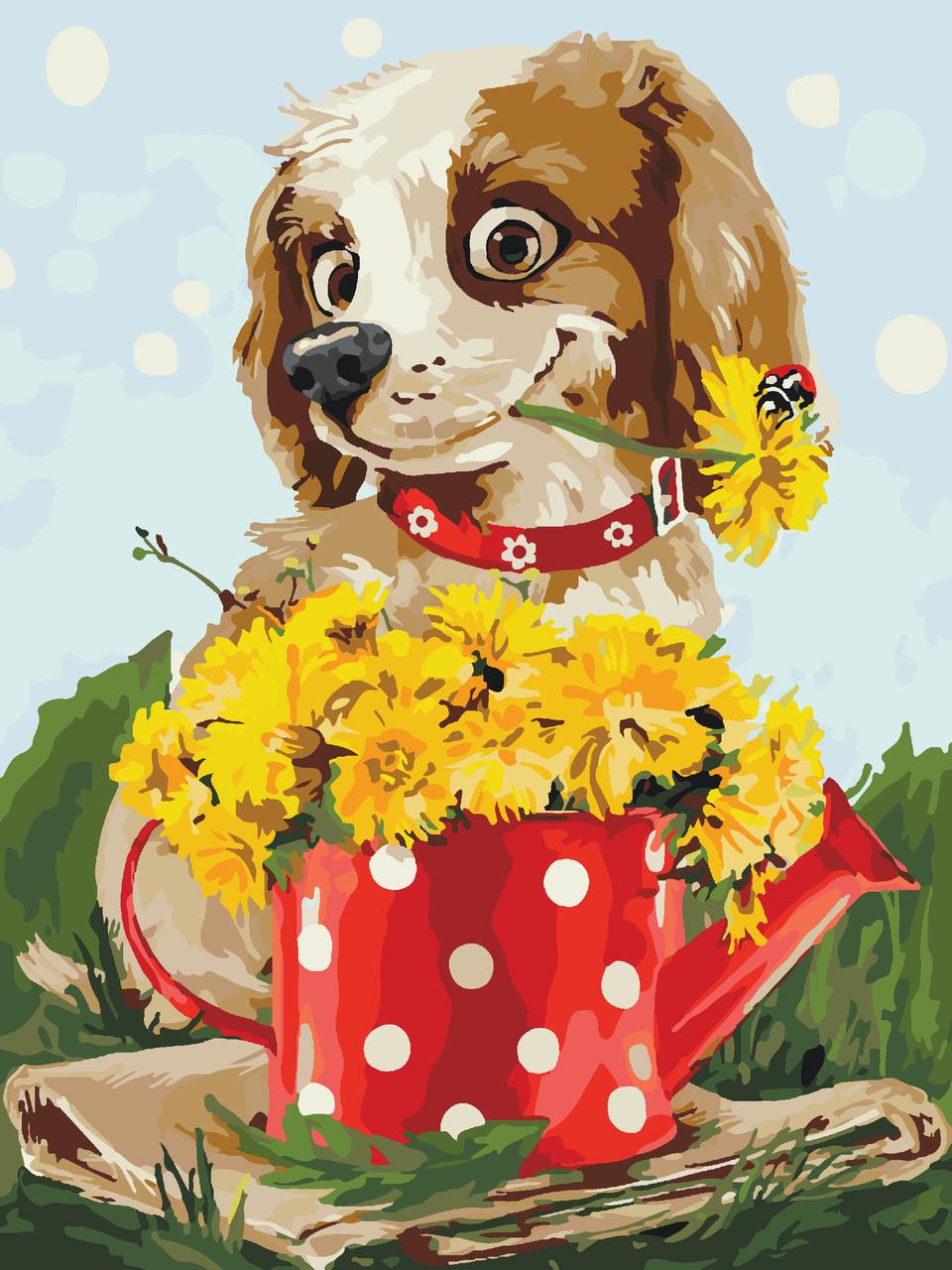 Картина по номерам Идейка Доброе утро 30x40 см (skl-КНО4013)