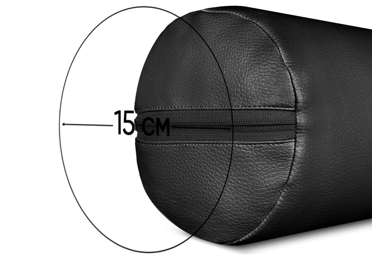 Валик для массажного стола EasyFit 60 см Черный (EF-2115-BK) - фото 4 Валик для массажного стола EasyFit 60 см Черный (EF-2115-BK) - фото 4