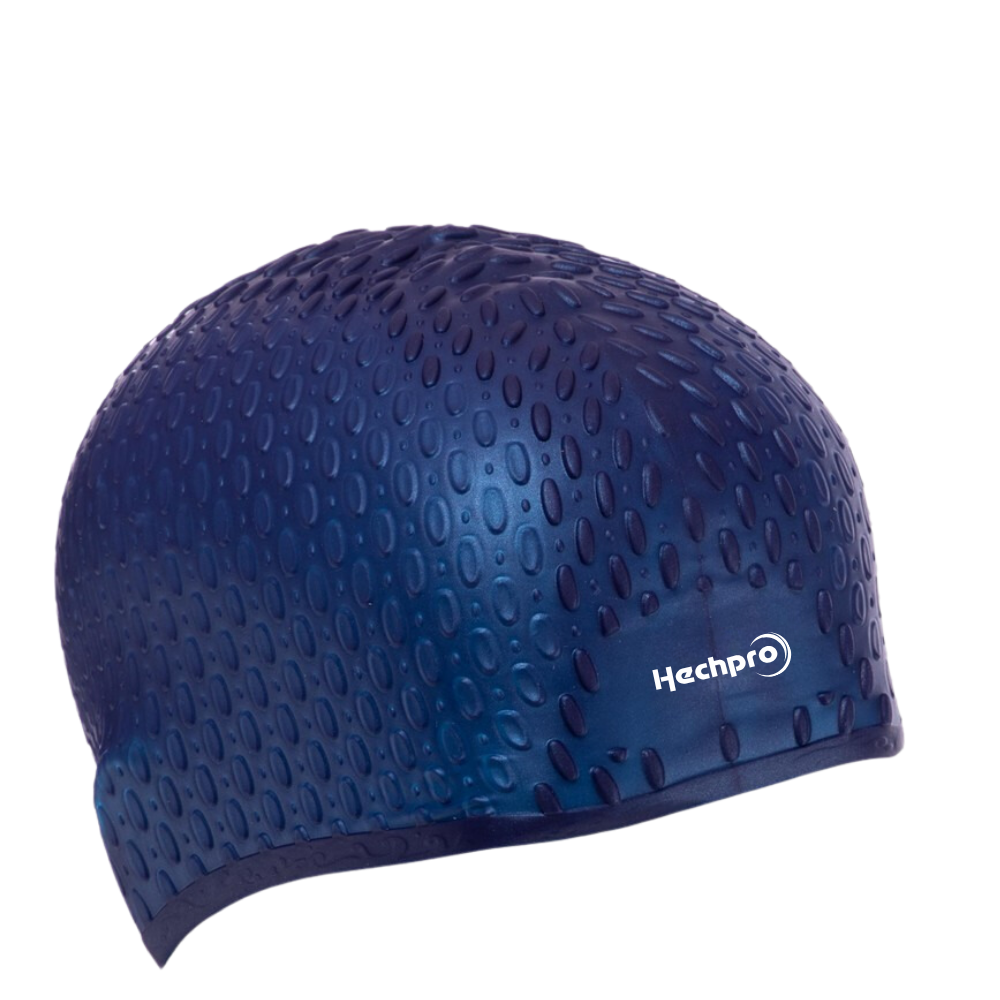 Шапочка для плавання для довгого волосся Hechpro Синій (1696)