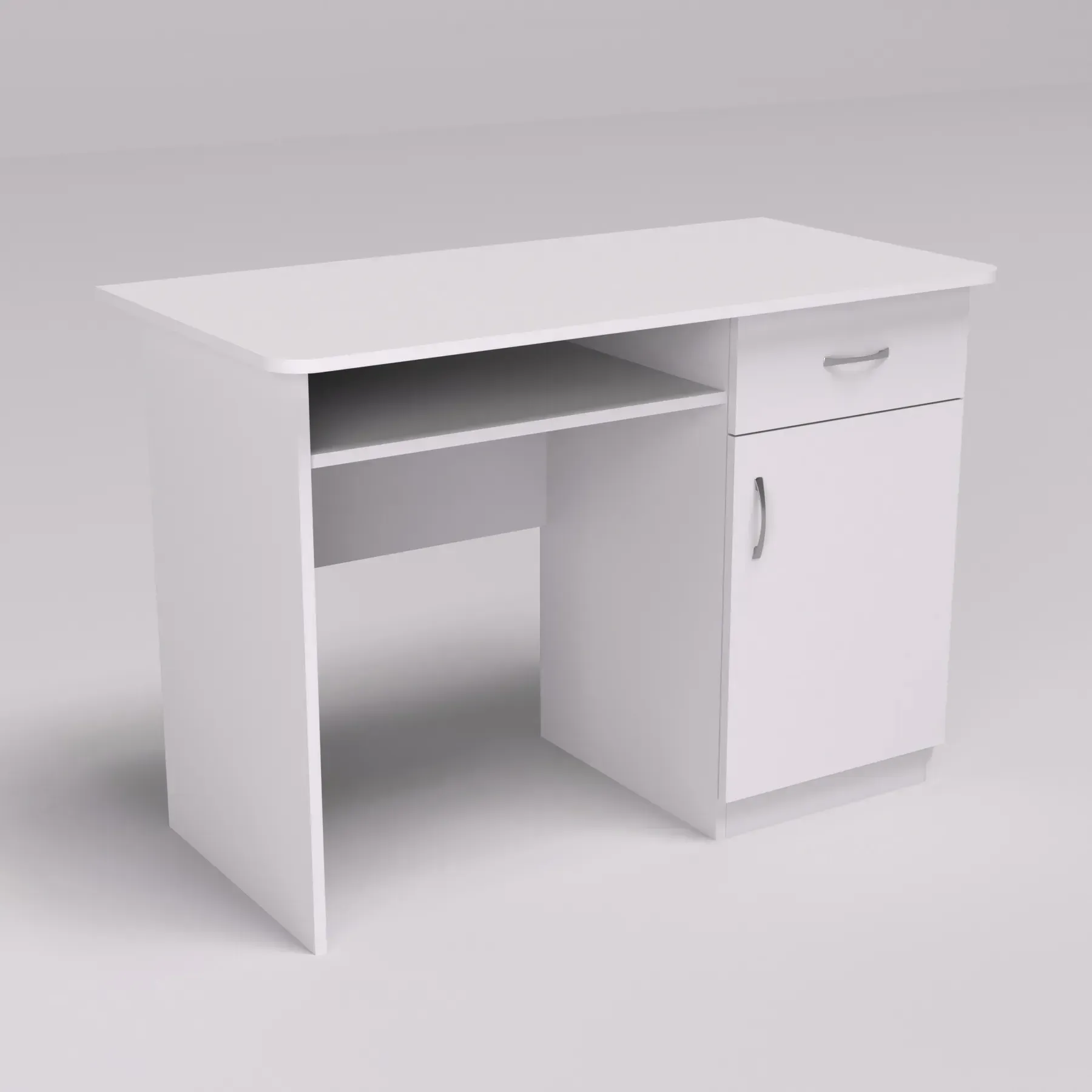 Стол письменный Kontinent СП-1 No10 110х55х76 см Белый (55767865) - фото 2